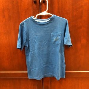 Boys blue Vineyard Vines t-shirt short sleeve